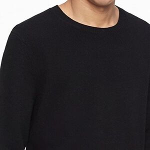 Calvin Klein Men's Solid Merino Wool Sweater